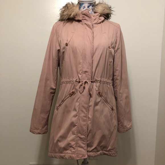 Atmosphere Jackets & Blazers - Atmosphere light pink cargo winter coat size 6